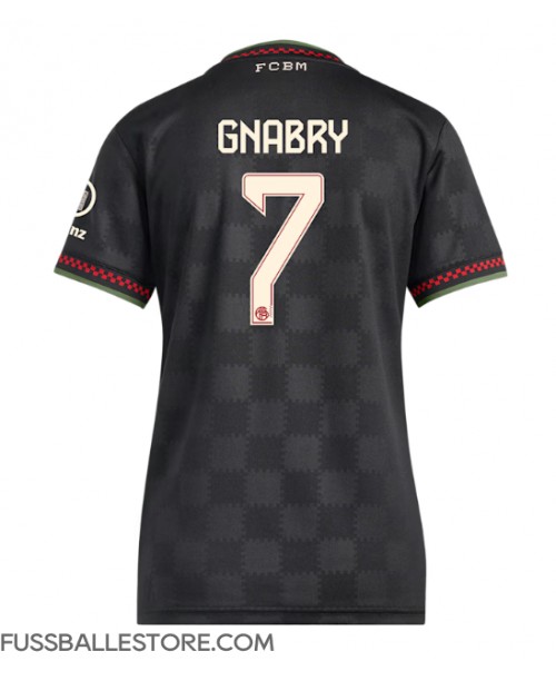 Günstige Bayern Munich Serge Gnabry #7 3rd trikot Damen 2025-26 Kurzarm Günstige Bayern Munich Serge Gnabry #7 3rd trikot Damen 2025-26 Kurzarm